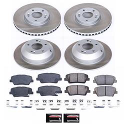 PowerStop Z17 Evolution Plus Semi-Coated Rotor Brake Kits for 2016-2020 SORENTO - SC7063