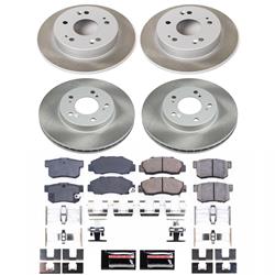 PowerStop Z17 Evolution Plus Semi-Coated Rotor Brake Kits for 1997-2001 PRELUDE - SC706