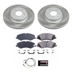 PowerStop Z17 Evolution Plus Semi-Coated Rotor Brake Kits for 2014-2017 RANGE ROVER SPORT, RANGE ROVER, 2017 DISCOVERY - SC7079