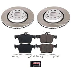 PowerStop Z17 Evolution Plus Semi-Coated Rotor Brake Kits SC7084