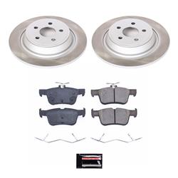 PowerStop Z17 Evolution Plus Semi-Coated Rotor Brake Kits for 2022-2024 EDGE, 2016-2018 MKX, 2017-2020 MKZ - SC7144