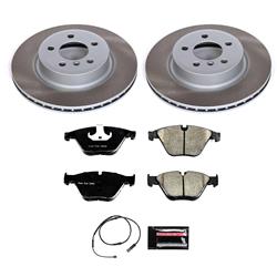 PowerStop Z17 Evolution Plus Semi-Coated Rotor Brake Kits for 2014-2016 528I - SC7163