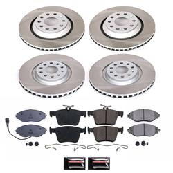 PowerStop Z17 Evolution Plus Semi-Coated Rotor Brake Kits SC7253