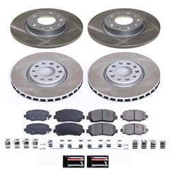 PowerStop Z17 Evolution Plus Semi-Coated Rotor Brake Kits for 2015-2017 200 - SC7288