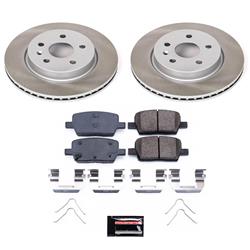 PowerStop Z17 Evolution Plus Semi-Coated Rotor Brake Kits for 2016-2024 CAMARO, 2016-2019 CT6 - SC7289