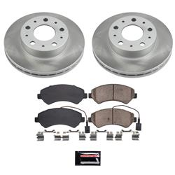 PowerStop Z17 Evolution Plus Semi-Coated Rotor Brake Kits for 2014-2024 PROMASTER 1500, PROMASTER 2500, PROMASTER 3500 - SC7303