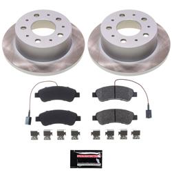 PowerStop Z17 Evolution Plus Semi-Coated Rotor Brake Kits for 2014-2021 PROMASTER 1500, PROMASTER 2500, PROMASTER 3500 - SC7310