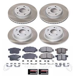PowerStop Z17 Evolution Plus Semi-Coated Rotor Brake Kits for 2016-2017 ACCORD - SC7346