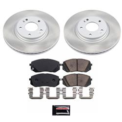 PowerStop Z17 Evolution Plus Semi-Coated Rotor Brake Kits SC7353