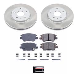 PowerStop Z17 Evolution Plus Semi-Coated Rotor Brake Kits SC7399