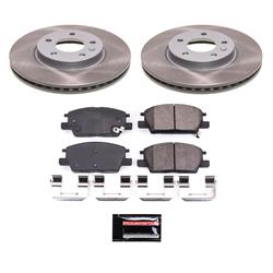 PowerStop Z17 Evolution Plus Semi-Coated Rotor Brake Kits SC7400