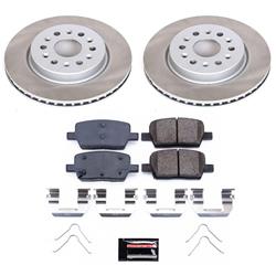 PowerStop Z17 Evolution Plus Semi-Coated Rotor Brake Kits SC7411