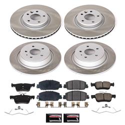 PowerStop Z17 Evolution Plus Semi-Coated Rotor Brake Kits for 2017 ESCAPE - SC7570