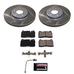 PowerStop Z17 Evolution Plus Semi-Coated Rotor Brake Kits for 2013-2017 Q5 - SC7653