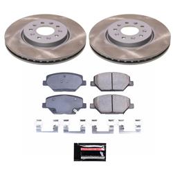 PowerStop Z17 Evolution Plus Semi-Coated Rotor Brake Kits SC7661