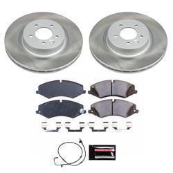 PowerStop Z17 Evolution Plus Semi-Coated Rotor Brake Kits for 2011-2016 LR4 - SC7683