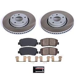 PowerStop Z17 Evolution Plus Semi-Coated Rotor Brake Kits for 2016-2024 CX-5 - SC7689