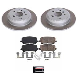 PowerStop Z17 Evolution Plus Semi-Coated Rotor Brake Kits for 2019-2025 PASSPORT, 2016-2022 PILOT, 2017-2025 RIDGELINE - SC7727