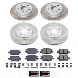 PowerStop Z17 Evolution Plus Semi-Coated Rotor Brake Kits for 2016 CRUZE - SC7907