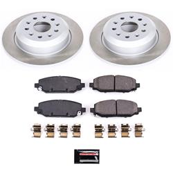 PowerStop Z17 Evolution Plus Semi-Coated Rotor Brake Kits for 2018-2024 WRANGLER - SC7942