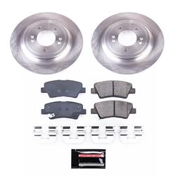 PowerStop Z17 Evolution Plus Semi-Coated Rotor Brake Kits for 2017-2022 SPORTAGE, 2019-2021 TUCSON - SC8016