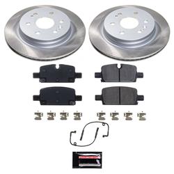 PowerStop Z17 Evolution Plus Semi-Coated Rotor Brake Kits SC8173