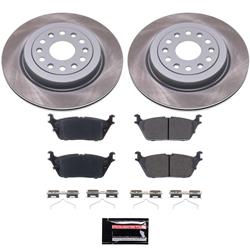 PowerStop Z17 Evolution Plus Semi-Coated Rotor Brake Kits for 2019-2025 1500 - SC8184