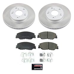 PowerStop Z17 Evolution Plus Semi-Coated Rotor Brake Kits for 2022-2024 CIVIC, 2019-2022 INSIGHT - SC8318
