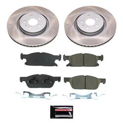 PowerStop Z17 Evolution Plus Semi-Coated Rotor Brake Kits for 2019-2021 EDGE, NAUTILUS - SC8321
