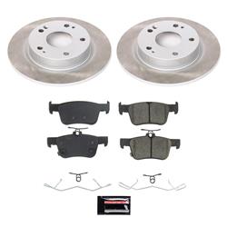 PowerStop Z17 Evolution Plus Semi-Coated Rotor Brake Kits for 2020-2024 CIVIC, 2019-2022 INSIGHT - SC8330