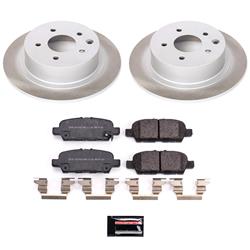 PowerStop Z17 Evolution Plus Semi-Coated Rotor Brake Kits for 2019 SENTRA - SC8335