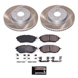 PowerStop Z17 Evolution Plus Semi-Coated Rotor Brake Kits for 2015 LEGACY - SC8404