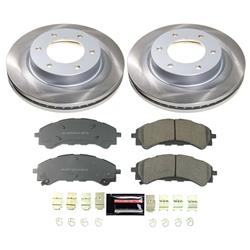 PowerStop Z17 Evolution Plus Semi-Coated Rotor Brake Kits for 2021-2024 BRONCO, 2019-2024 RANGER - SC8413