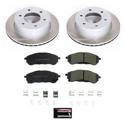 PowerStop Z17 Evolution Plus Semi-Coated Rotor Brake Kits for 2019-2023 RANGER - SC8430