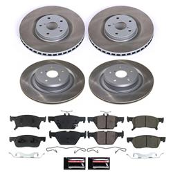 PowerStop Z17 Evolution Plus Semi-Coated Rotor Brake Kits for 2019-2020 ASCENT - SC8518
