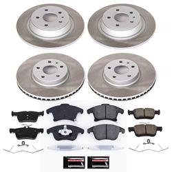 PowerStop Z17 Evolution Plus Semi-Coated Rotor Brake Kits for 2017-2020 FUSION - SC8532