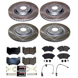 PowerStop Z17 Evolution Plus Semi-Coated Rotor Brake Kits for 2018-2020 Q5 - SC8552
