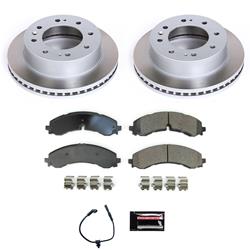 PowerStop Z17 Evolution Plus Semi-Coated Rotor Brake Kits SC8713