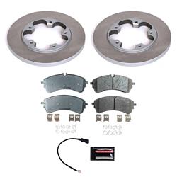 PowerStop Z17 Evolution Plus Semi-Coated Rotor Brake Kits for 2020 TRANSIT-150, TRANSIT-250, TRANSIT-350 - SC8714