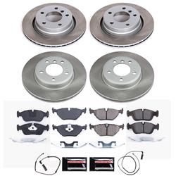 PowerStop Z17 Evolution Plus Semi-Coated Rotor Brake Kits SC871