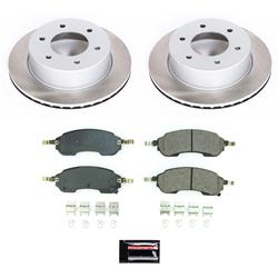 PowerStop Z17 Evolution Plus Semi-Coated Rotor Brake Kits for 2021-2024 BRONCO - SC8763