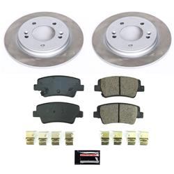 PowerStop Z17 Evolution Plus Semi-Coated Rotor Brake Kits for 2021-2024 ELANTRA - SC8769