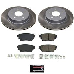 PowerStop Z17 Evolution Plus Semi-Coated Rotor Brake Kits for 2021-2025 ROGUE - SC8771