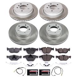 PowerStop Z17 Evolution Plus Semi-Coated Rotor Brake Kits for 2011-2013 328I - SC8882
