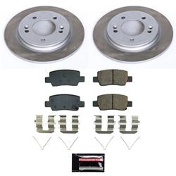 PowerStop Z17 Evolution Plus Semi-Coated Rotor Brake Kits for 2021-2024 ELANTRA - SC9106