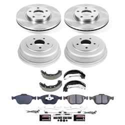 PowerStop Z17 Evolution Plus Semi-Coated Rotor Brake Kits for 2020 OPTIMA - SC9168
