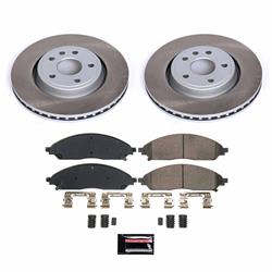 PowerStop Z17 Evolution Plus Semi-Coated Rotor Brake Kits for 2022-2024 GRAND CHEROKEE, GRAND CHEROKEE L - SC9241