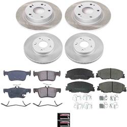 PowerStop - Brake Rotor and Pad Combos for 2022-2024 CIVIC - SC9354