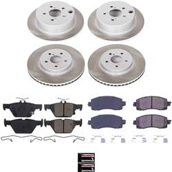 PowerStop - Brake Rotor and Pad Combos for 2023 CROSSTREK - SC9362