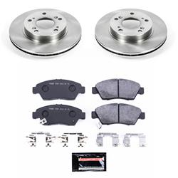 PowerStop Track Day Spec High Performance Brake Kits for 2004-2005 CIVIC, 2002-2006 RSX - TDSK2386